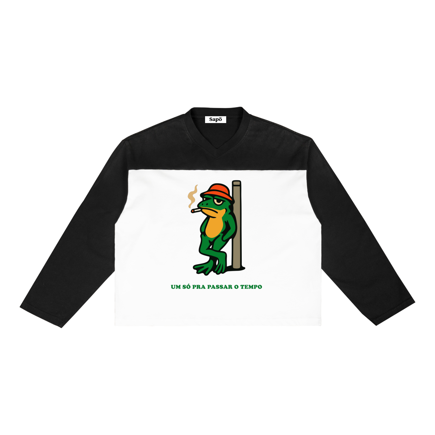 T-Shirt Long Sapö Um só pra passar o tempo