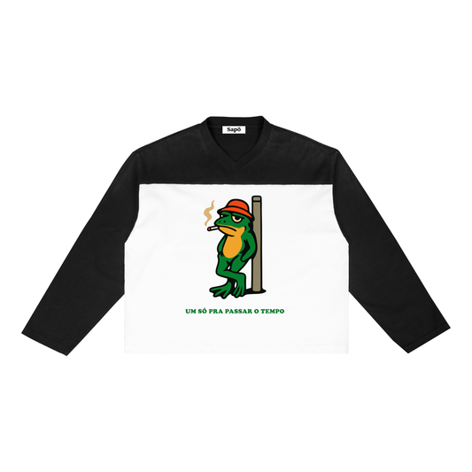 T-Shirt Long Sapö Um só pra passar o tempo